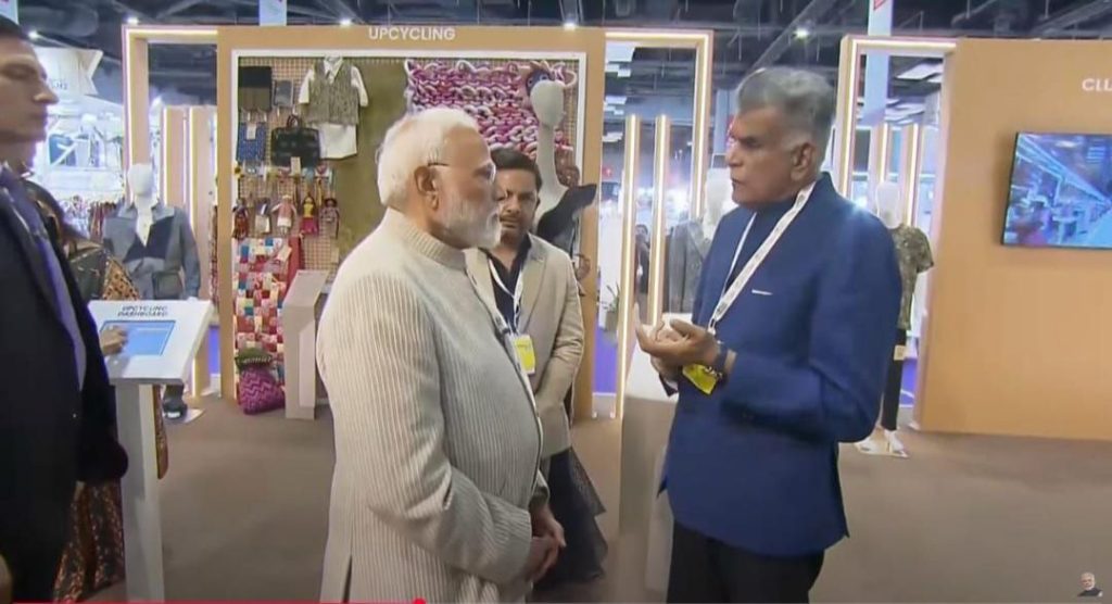 Tiruppur’s ESG Leadership Shines as PM Modi Visits Bharat Tex 2025